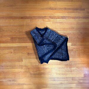 Baby Alpaca Wool Poncho